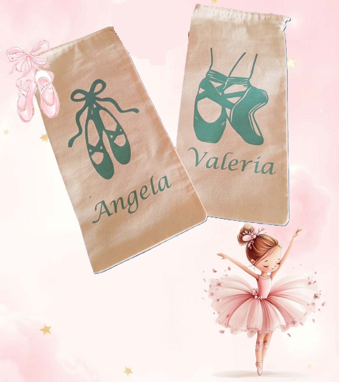 PORTA ZAPATILLAS BALLET